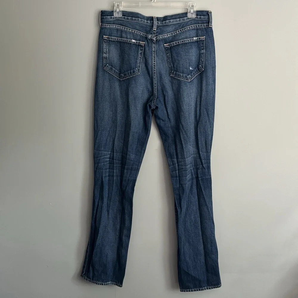 L’AGENCE Rockie High Rise Cigarette Jeans Distressed Women's Size 30 - Picture 7 of 8